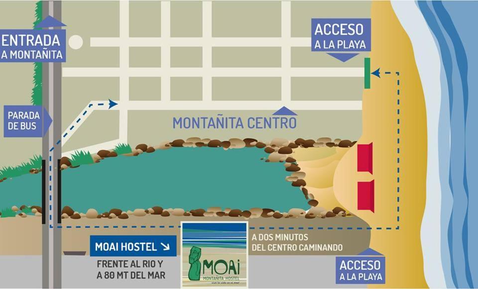Hostal Moai Montanita Luaran gambar