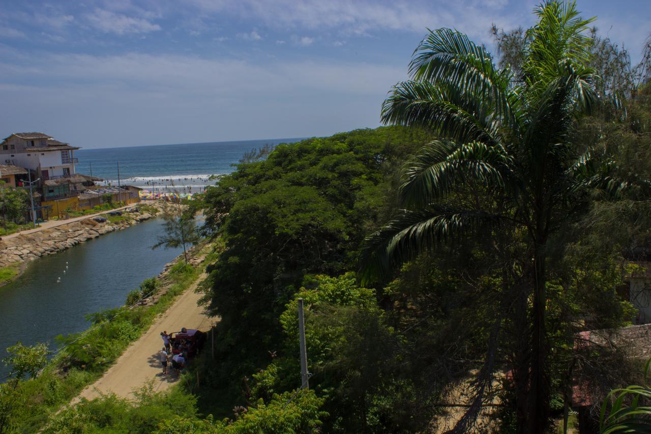 Hostal Moai Montanita Luaran gambar